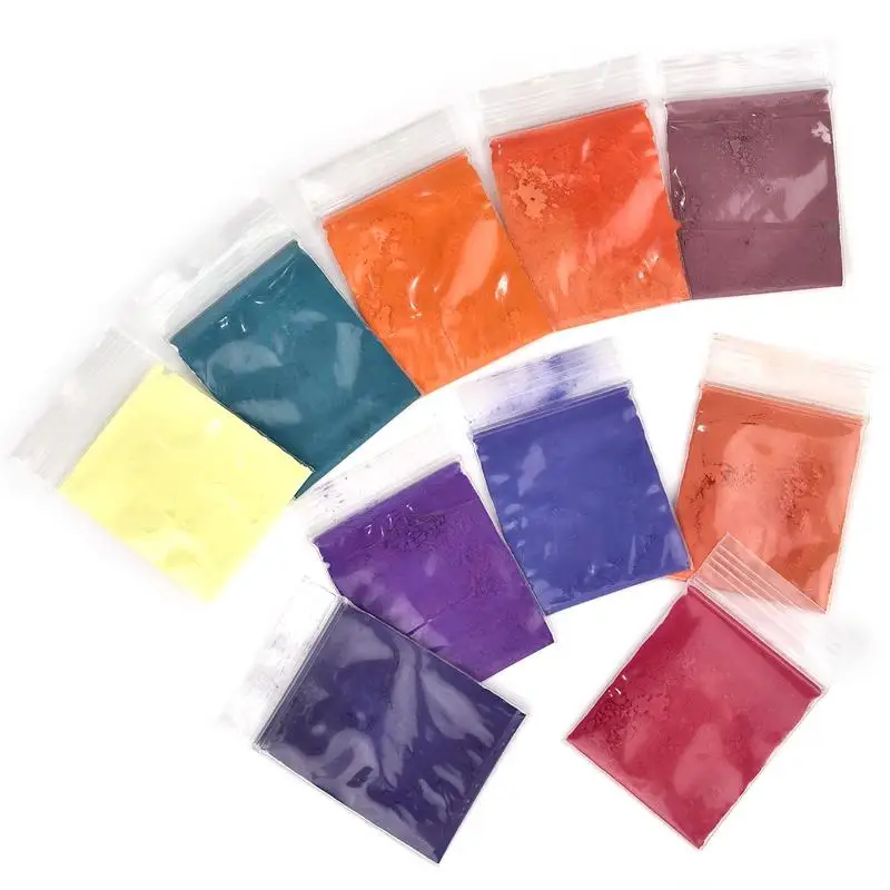 Photochromic Pigment UV Light Photosensitive Color Changing Powder Light Active For Nails