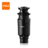 MIUI Continuous Feed Garbage Disposal with Sound Reduction,1/2 HP Stainless Steel Food Waste Grinding System,Power Cord Included 1