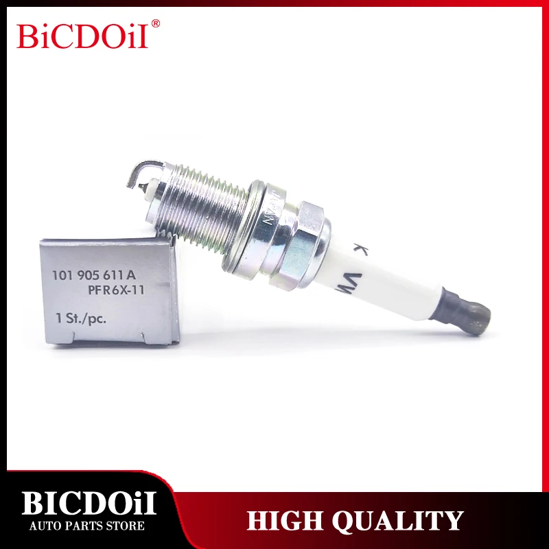 

4/6PCS 101905611A PFR6X-11 Iridium Spark Plug for Audi A4 A5 A6 A8 Q5 2.4L 2.8L 3.2L CALA BDW CCDA CCEA Car Ignition Parts