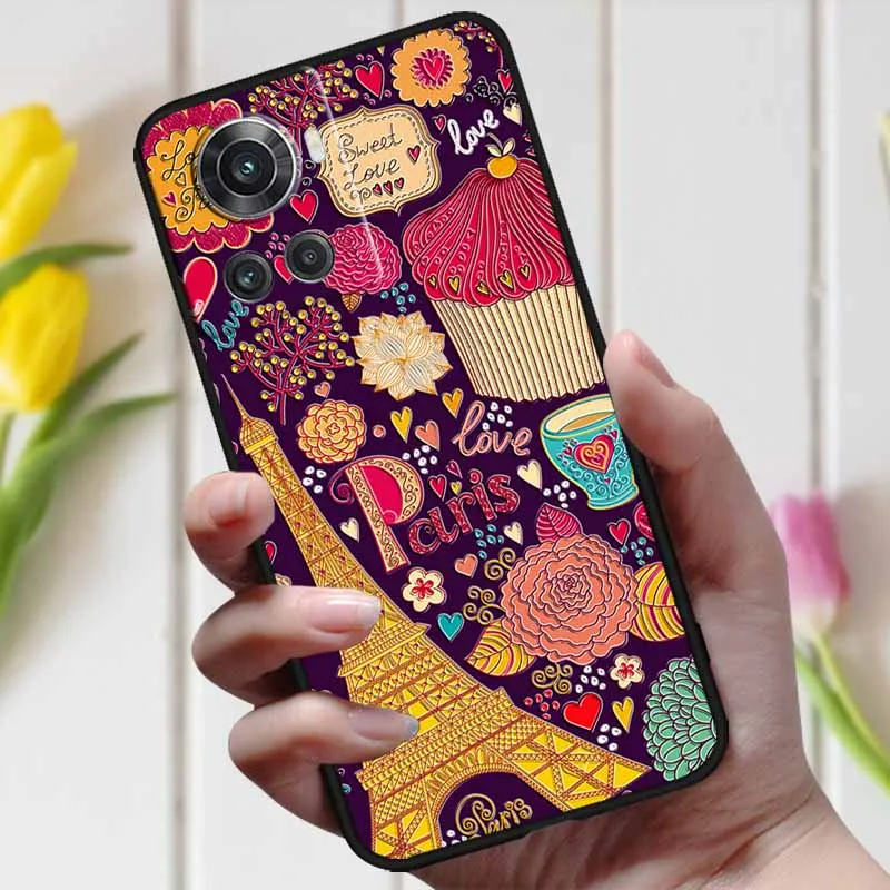 3D Relief Cartoon Embossed Silicone Shockproof Phone Case - Protective Cover with Bumper