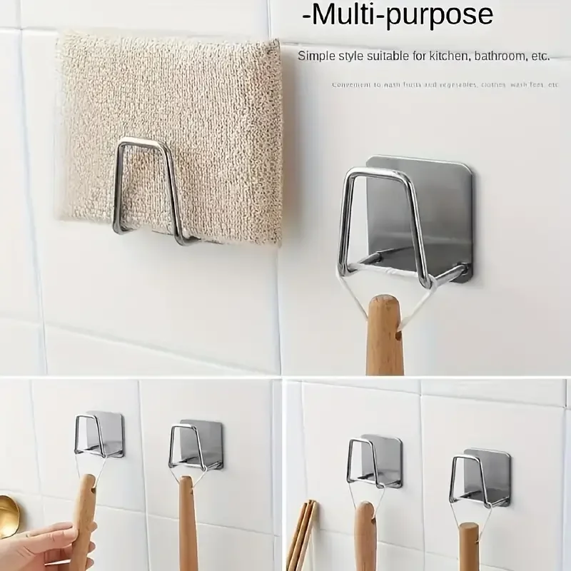 Kitchen Storage Rack 4Pcs Kitchen Storage Rack Punching-free Wall Under Cabinet Cutting Board Multi-functional Accessories