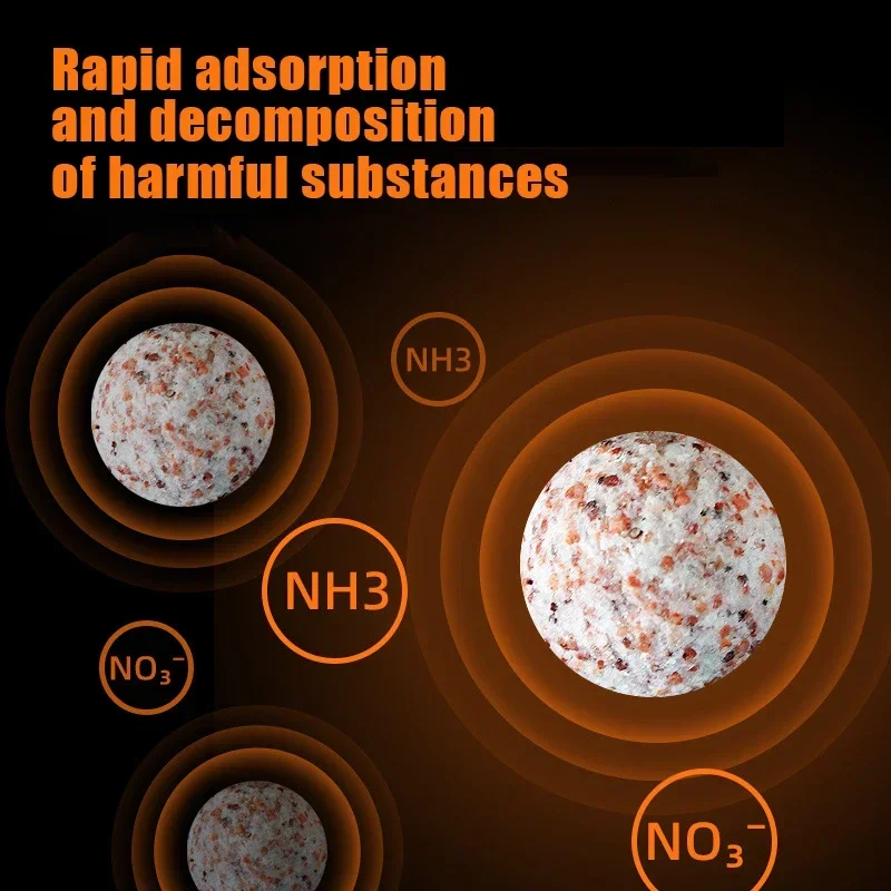 Aquarium Filter Media, Quartz Companion Ball, Hollow Ball, Nitrifying Bacteria, Ceramic Ring, Fish Tank Filter Accessories