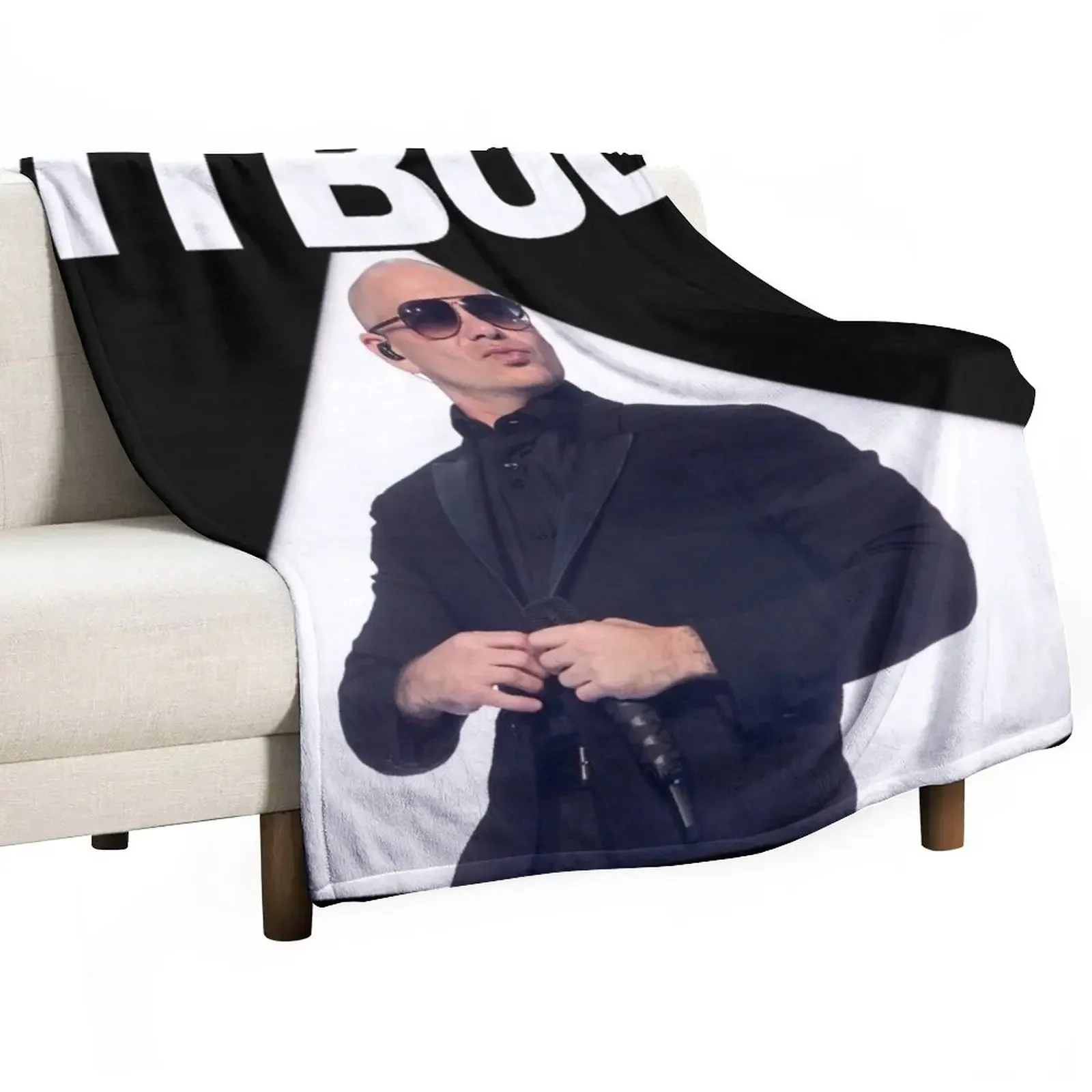 

Mr Worldwide Pitbull Rapper Throw Blanket Beach Sleeping Bag valentine gift ideas Blankets For Baby Blankets