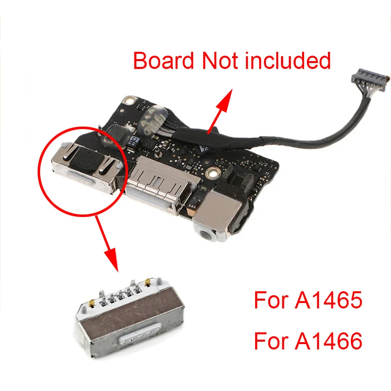 1-10 Pz Laptop Dc Jack Board Porta Di Ricarica Connettore Di Riparazione 5 Pin Per Macbook Air 13 "A1466 11" A1465 2013 2014 2015 2017 Anni