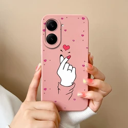 Lovely Dinosaur Lightweight Anti-Drop Liquid Silicone Phone Case for Redmi A5 Global (TYP1)
