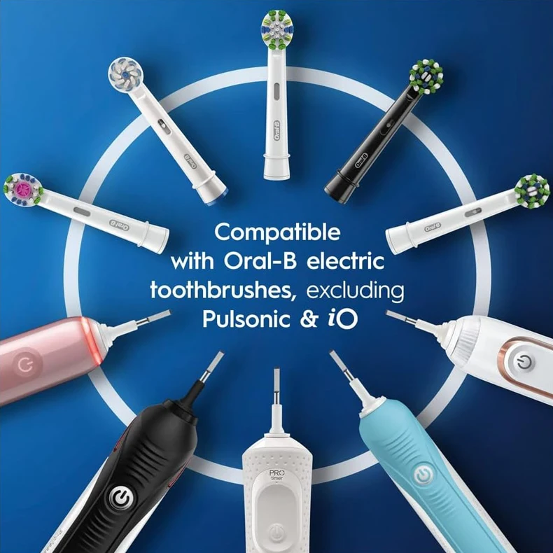 Oral-B Floss Action Ersatz-Kopf für elektrische Zahnbürsten, Nachfüllung für elektrische wiederaufladbare Zahnbürsten, 5er-Pack – Detail 5