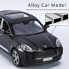 1:32 Porsche Macan T SUV Car Model Alloy Diecast Simulation Toy Sound Light Pull Back Collecte Decorates Gift for Boy Birthday 2