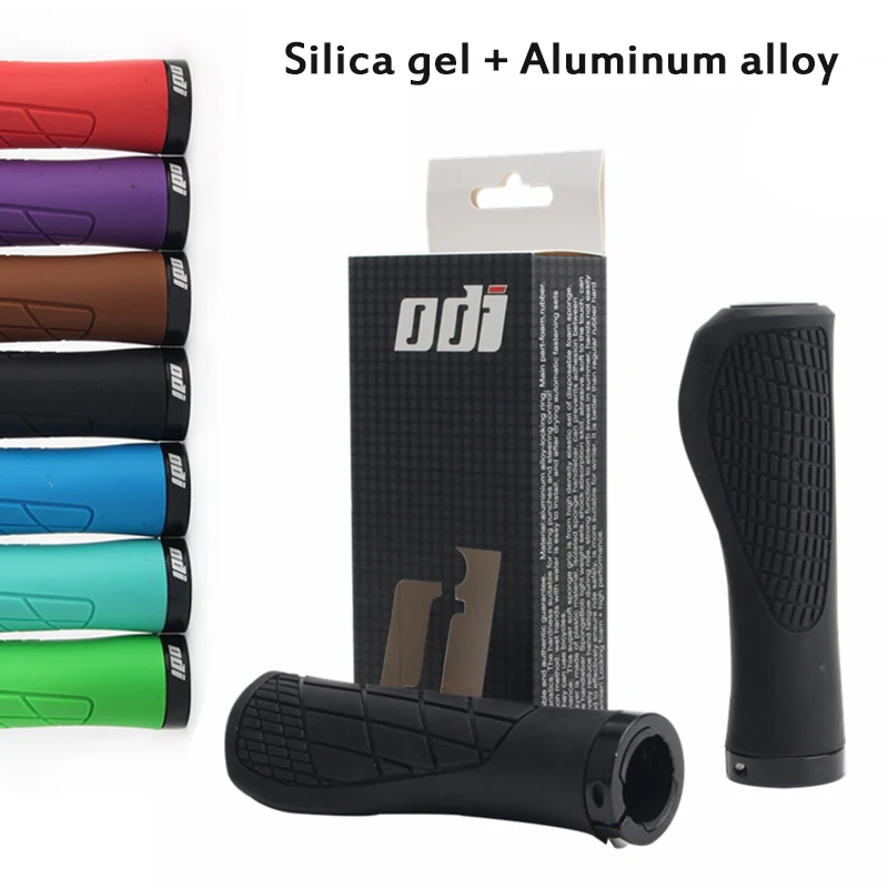 Description Picture 2 of itemODI Bicycle Grips Soft Silica Gel Mountain Bike Grips Ergonomics Mtb Cuffs Waterproof Mtb Bike Handle Lock on Bicycle Handles