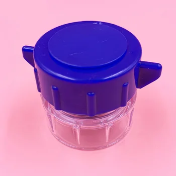 Blue Children'S Medicine Box Tablet Grinding And Grinding Machine Manual Grinding Machine Pill Grinding And Grinding Machine 1