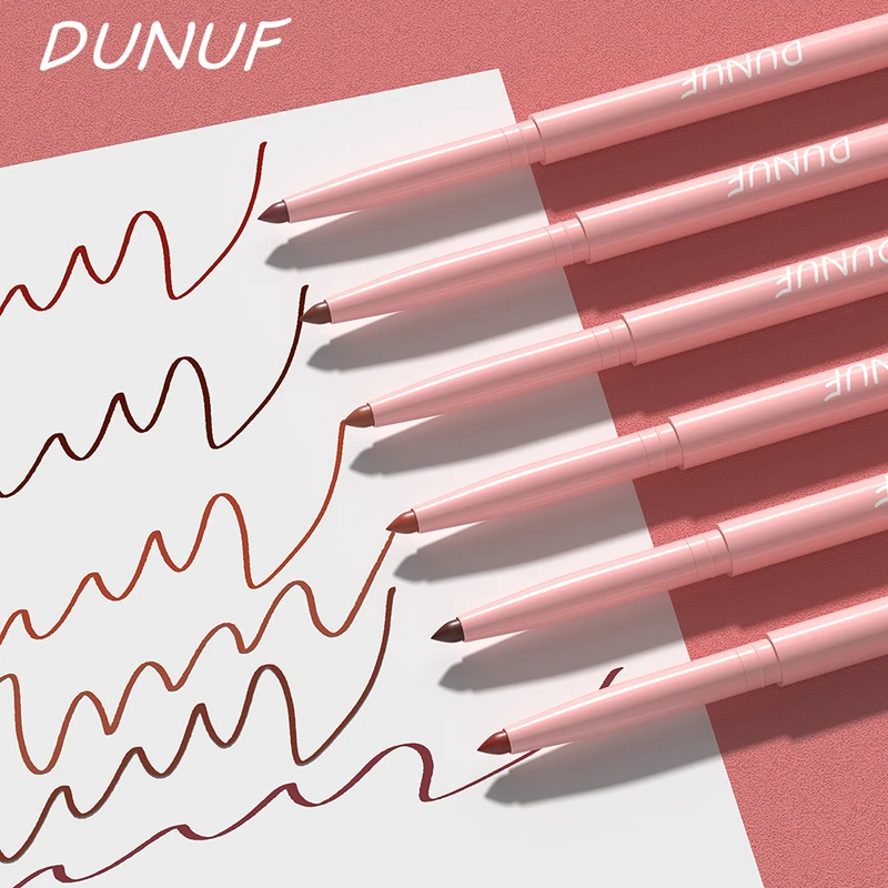 6pcs Lip Liner Pen Set Long-Lasting, Waterproof Sweatproof, Easy Coloring...