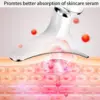 Heated Microcurrent Neck Massager Facial Lift Tighten Face Contour and Smooth Lines Device 3 Color LED Light Beauty Instrument 4