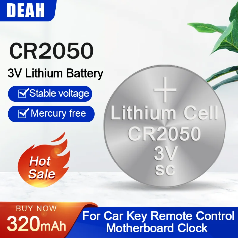 2 10Pcs CR2050 Cr 2050 LM2050 BR2050 3V Lithium Batterij Voor ...
