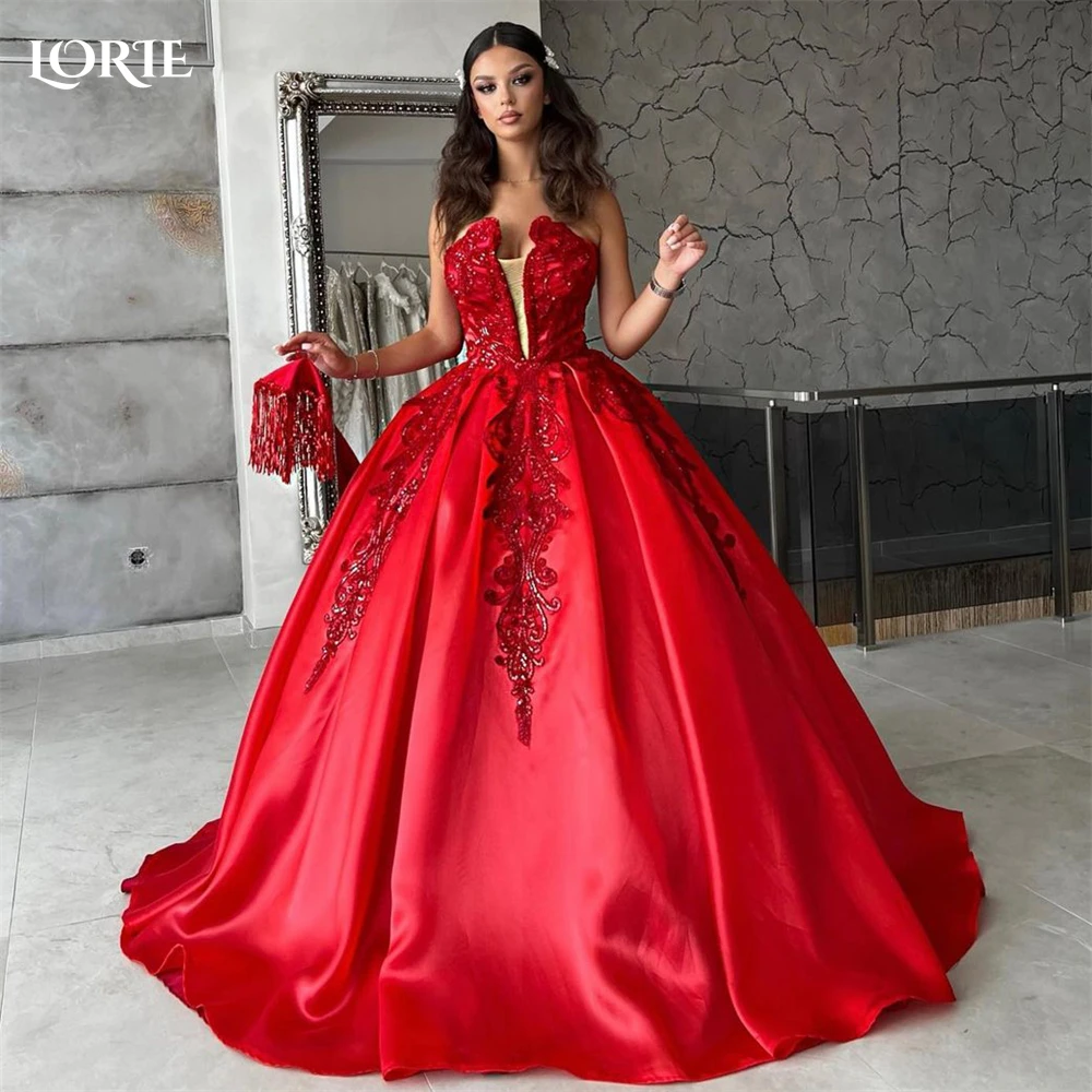 Elegant Red Lace Prom Dress Sequin Sheath Evening Gown Long Party Dress Spaghetti Strap Formal Dress DP6726