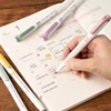 NEW zebra mildliner highlighter markers,WKT7 double-ended fiber fluorescent pen For DIY ,Handbook,Drawing,POP Poster art supplie 5