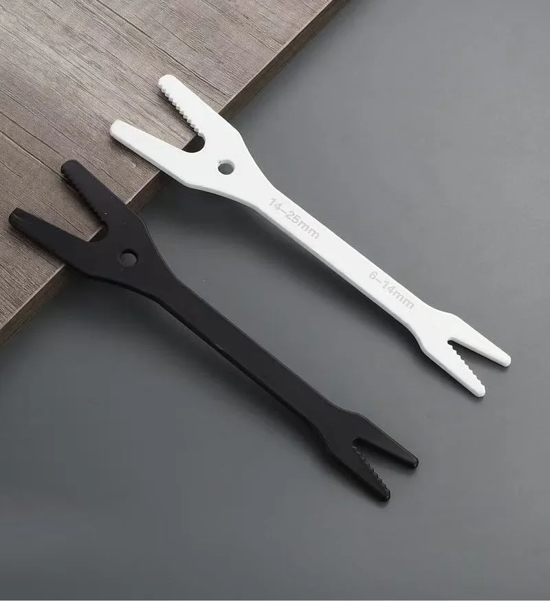 6-25mm Universal Torx Wrench Self-tightening Adjustable Glasses Wrench Board Double-head Torx Spanner Hand Tools for Factory