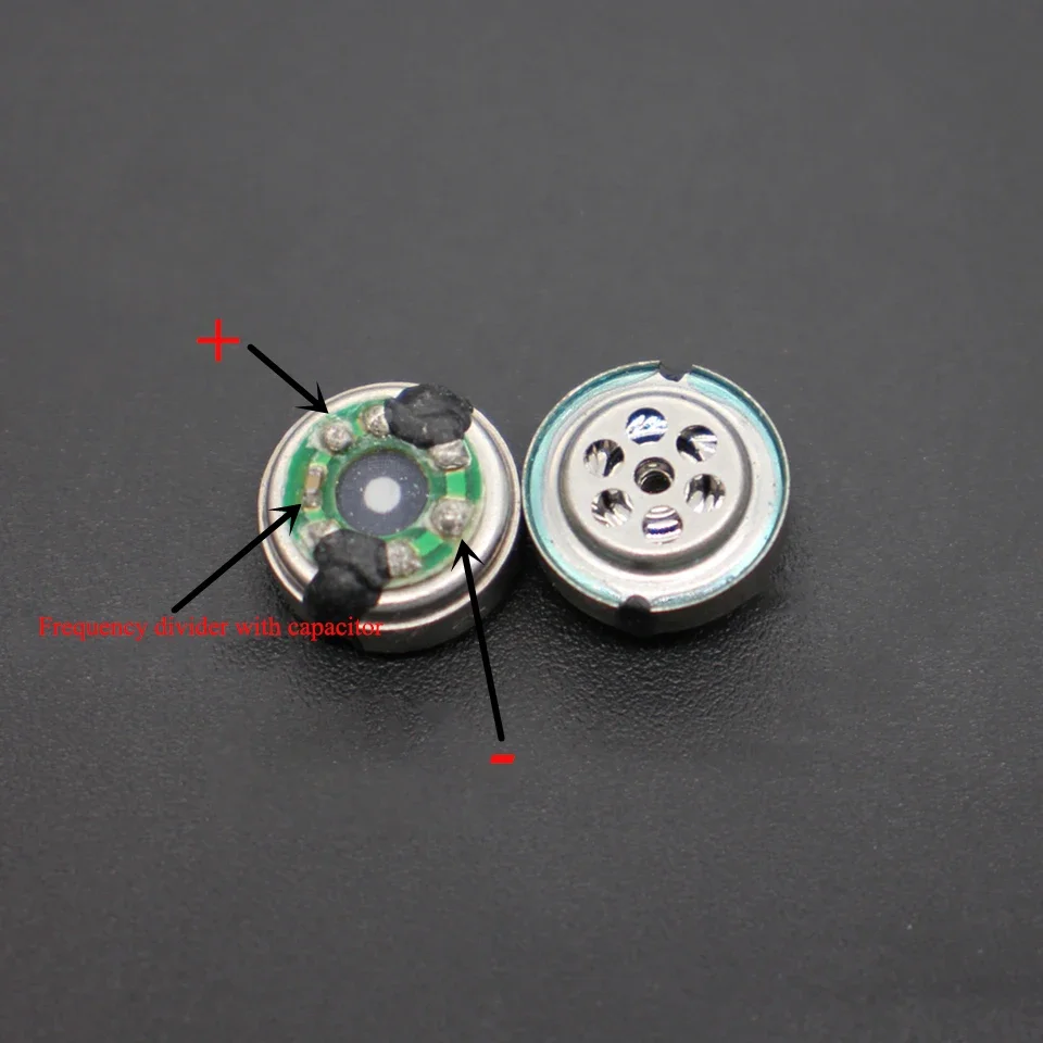 10pcs 10mm Dual Dynamic Speaker unit Graphene Headphone Driver