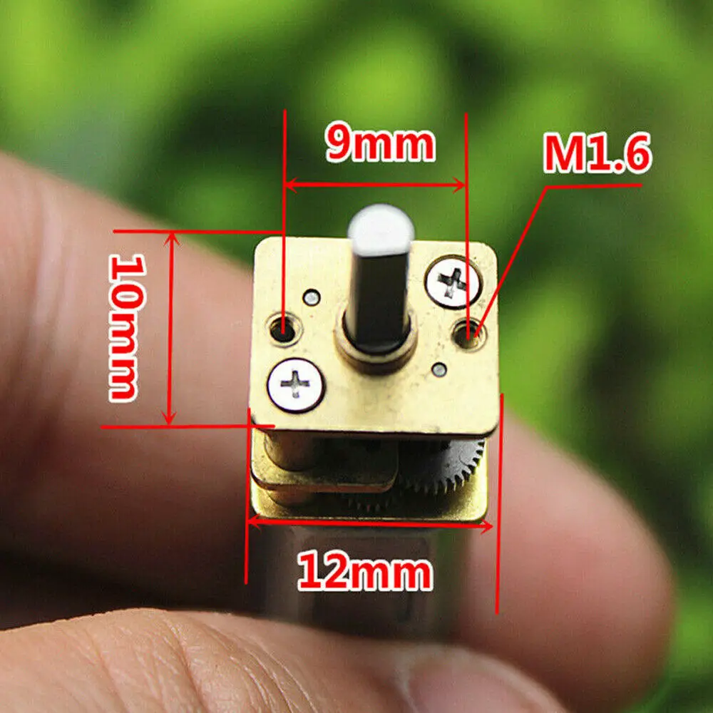 S60f1172e4bcc4fac99f5e5d3d7c8a52cK 5 sztuk DC 3V-6V 60 obr/min niska prędkość Micro Mini N20 z pełną metalowa skrzynia biegów przekładnią reduktor silnik elektryczny DIY zabawka