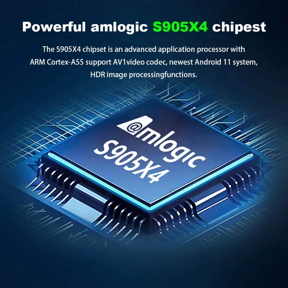 Tanix Android TV Box Amlogic S905X4