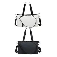 Badminton Racquet Bag with Detachable Shoulder Strap Beginners Carrying Bag Large Capacity Handbag Badminton Racket Shoulder Bag 1