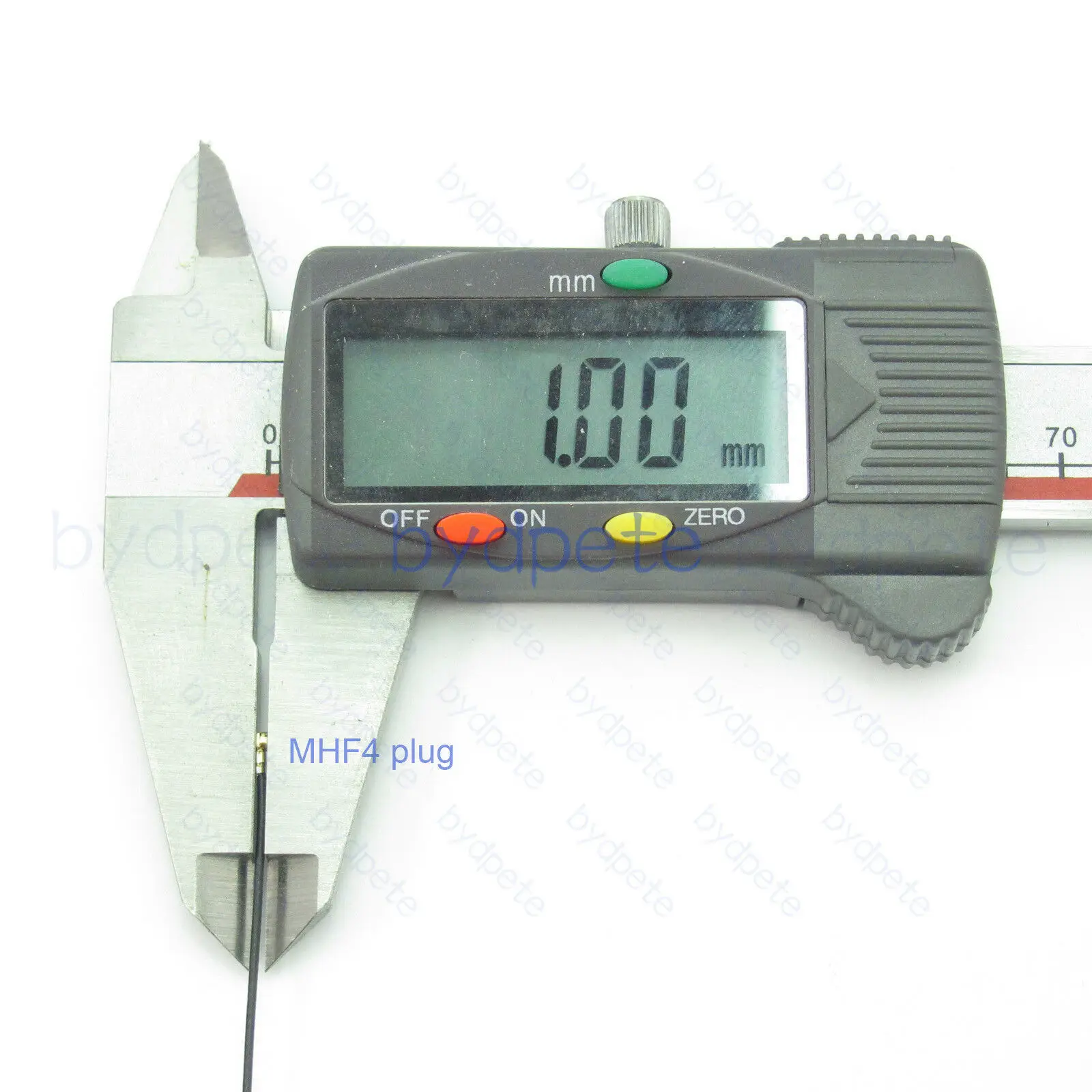 MHF4 MHF 4 VI IPX 0.81mm 블랙 케이블, RF 피그테일 동축 점퍼 안테나, PCB 마운트 소켓 잭 암 커넥터용