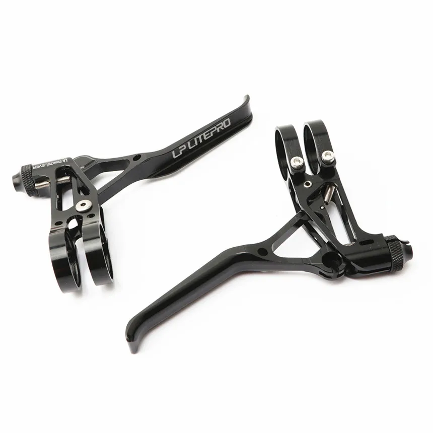 LP Litepro BMX Bicycle 14 16 20 Inch V Brake Lever Folding Bike For Brompton Brake Levers Handle 64g