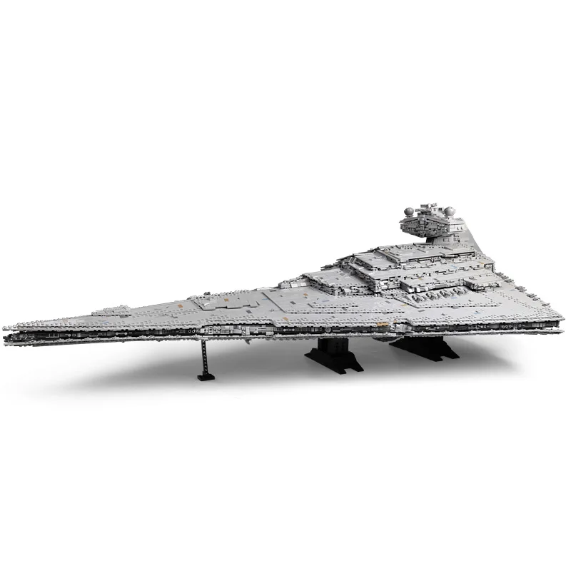 Neues 13135 Star Plan Toys MOC-23556 ISD Monarch Raumschiff Baustein-Set Montage Raumschiffmodell Bausteine Kinder Weihnachtsgeschenk – Detail 3