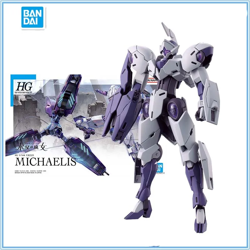 

Bandai Original GUNDAM HG Anime The Witch From Mercury MICHAELIS Action Figure Assembly Model Toys Model Gifts for