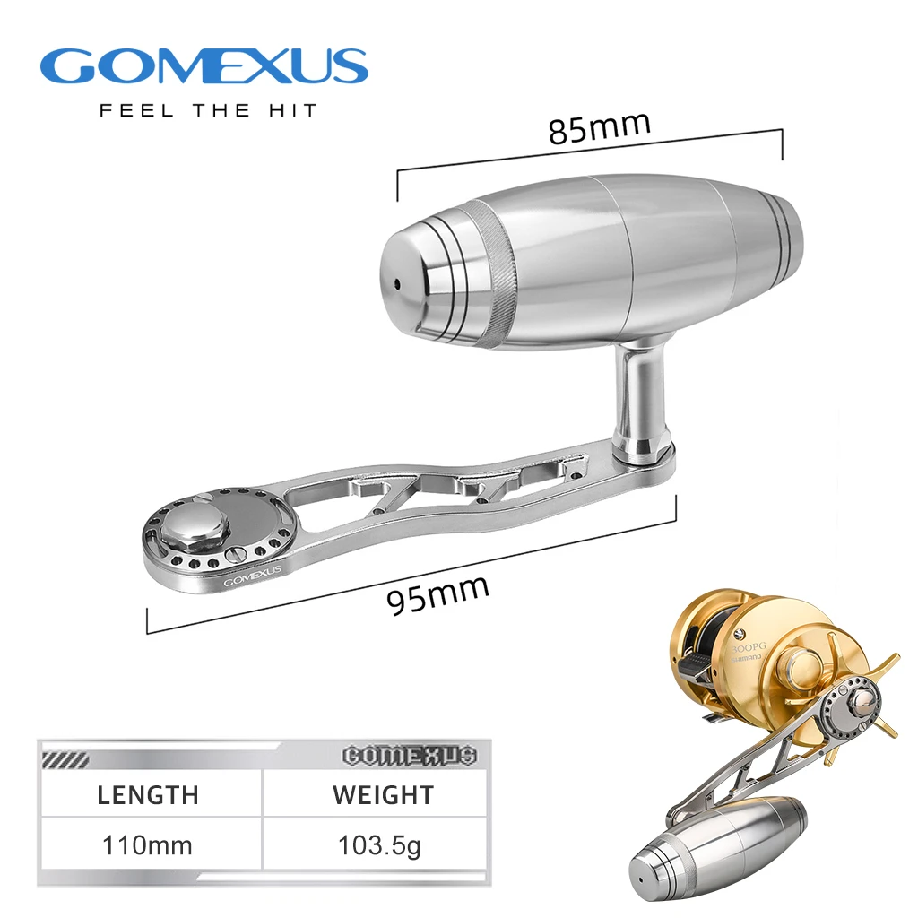 Gomexus Jigging Handle For Shimano Ocea Jigger Conquest