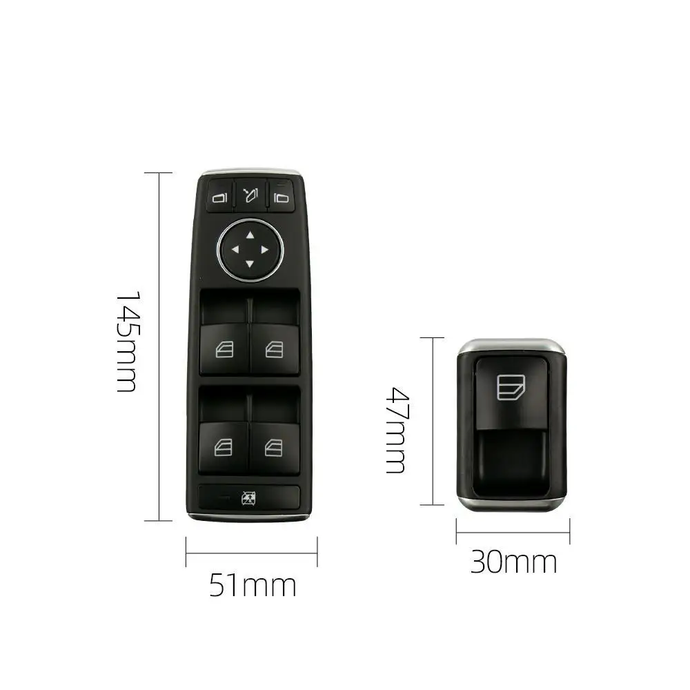 

LHD RHD Power Window Regulator Switch Button For Mercedes Benz C E GLK Class W204 W212 2049055402 2008-2014
