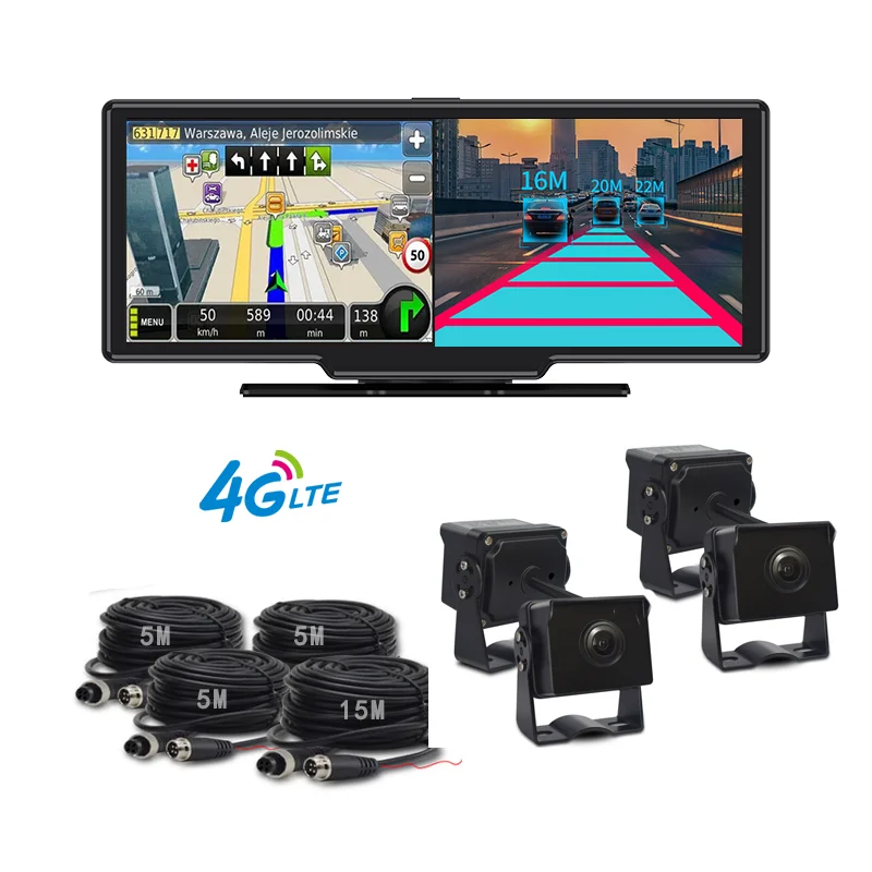 

Видеорегистратор для грузовика 4G 4CHs, подходит для SD-карт 512G с Wi-Fi, gps-отслеживанием на cmsv6, 9-36 в, потоковое видео в реальном времени, 4g видео, телематика