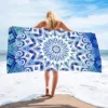 Microfiber Blanket Quick Drying Beach Towels Oversized Printing Towel Super Absorbent Pool Towel Blanket Boho Absorbent Towel 1