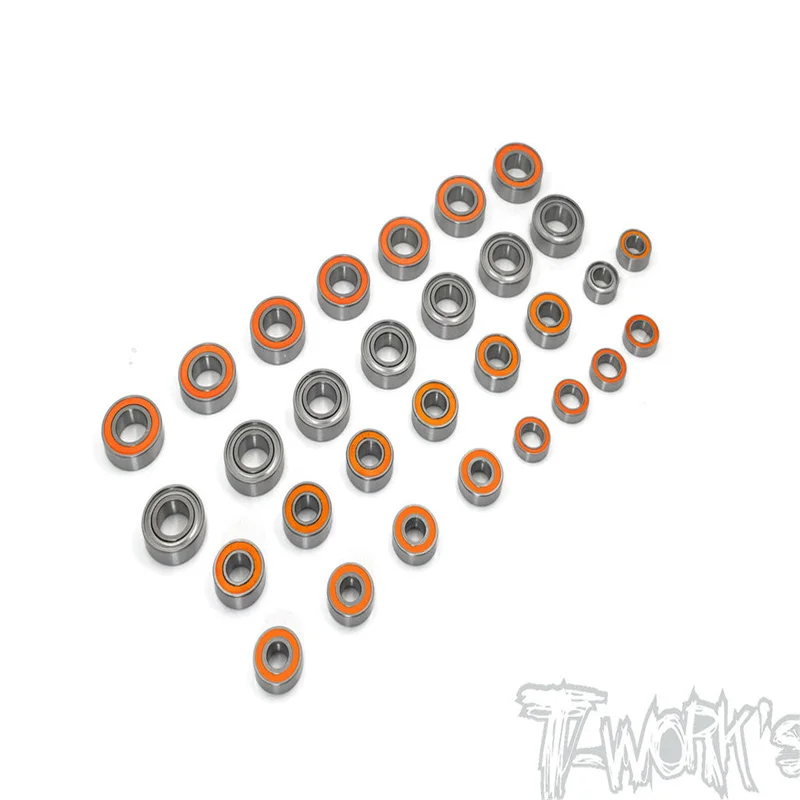 Originale T Works Bbs-A319 Set Di Cuscinetti A Sfera Di Precisione (Per Agama A319 ) 30 Pezzi. Rc Parte