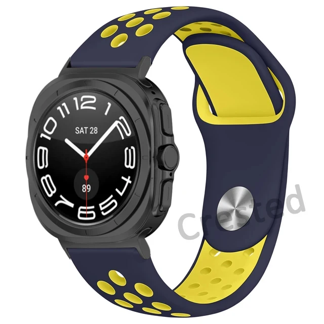 Breathable Silicone Sport Band for Smartwatch - 47mm Strap