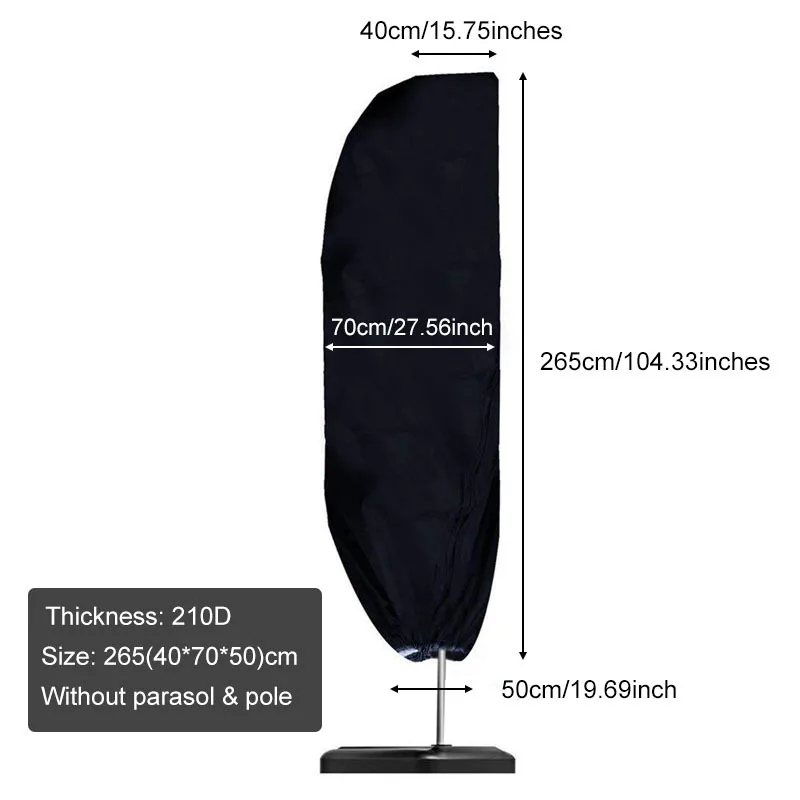 210D Height 265cm
