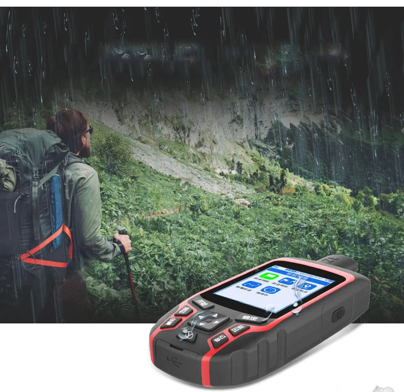 오토바이 차량 GPS 네비게이션 및 추적 휴대용 스포츠 GPS, 지도 포함, 자동차 스포츠 매니아용 워키토키