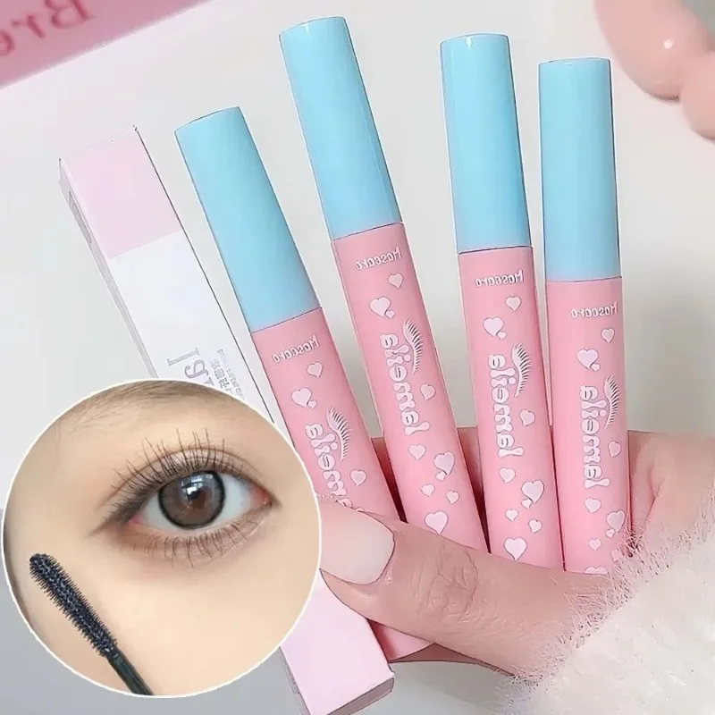 Mascara a lunga tenuta, impermeabile, senza aloni, coloranti, facile da rimuovere, trucco anti-grumi, incurvante, allunga le ciglia, cosmetici per occhi_voghion.com