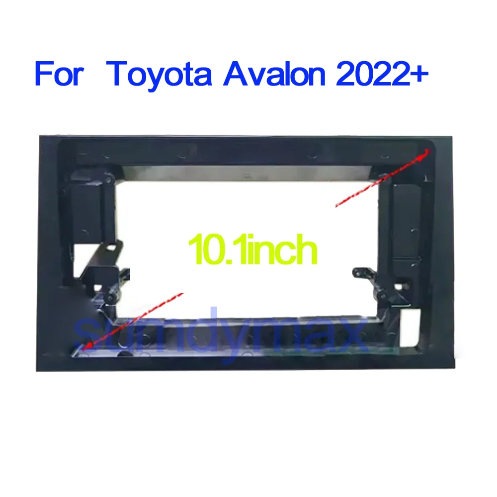 

10,1 дюймовая Автомобильная радиоустановка Fascia Для Toyota Avalon 2022 2023 DVD стерео рамка пластина адаптер монтажная панель рамка отделка