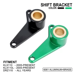 Shift Shaft Bracket For KAWASAKI SUZUKI KLX110 KLX110L DRZ 110 2005 Present All Years Aluminum Motorcycle Accessories