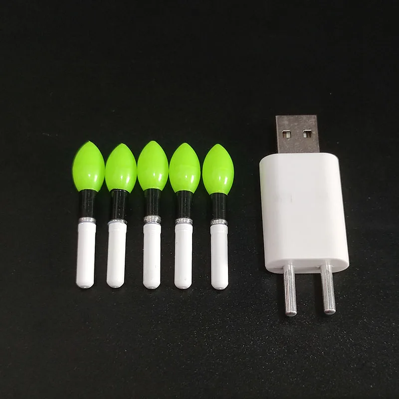 5pcslotLightStickWith2RechargeableCR322BatteryAnd1ChargerLightstickGlowingSticks