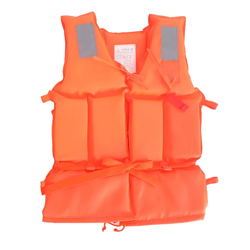 Orange Adult Childen Foam Flotation Swimming Life Jacket Vest With Whistle Boats Fishing Vest Swimming Drifting life jacket