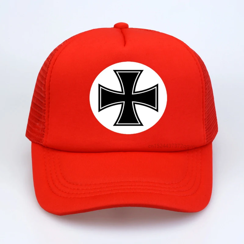 

German DK Reichempire of baseball cap summer Men Women Mesh Breathable trucker caps Adjustable snapback hat gorras