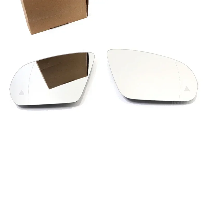 메르세데스 벤츠 메르세데스 벤츠 C E S GLC 클래스 W205 W222 W213 X253 사각지대 자동 가열 사이드 미러 유리 백미러 렌즈