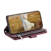 Double Layer Zipper Wallet Case for Redmi Note 12 11 10 9 8 7 Redmi 10 10C 10A 9C 9A 9T 9 Lozenge Cover for Xiaomi Poco X5 Pro 5