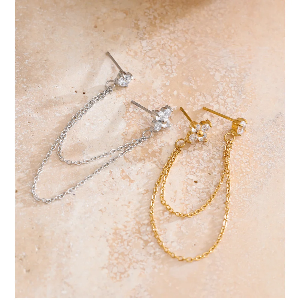 Yhpup Cubic Zirconia Earrings