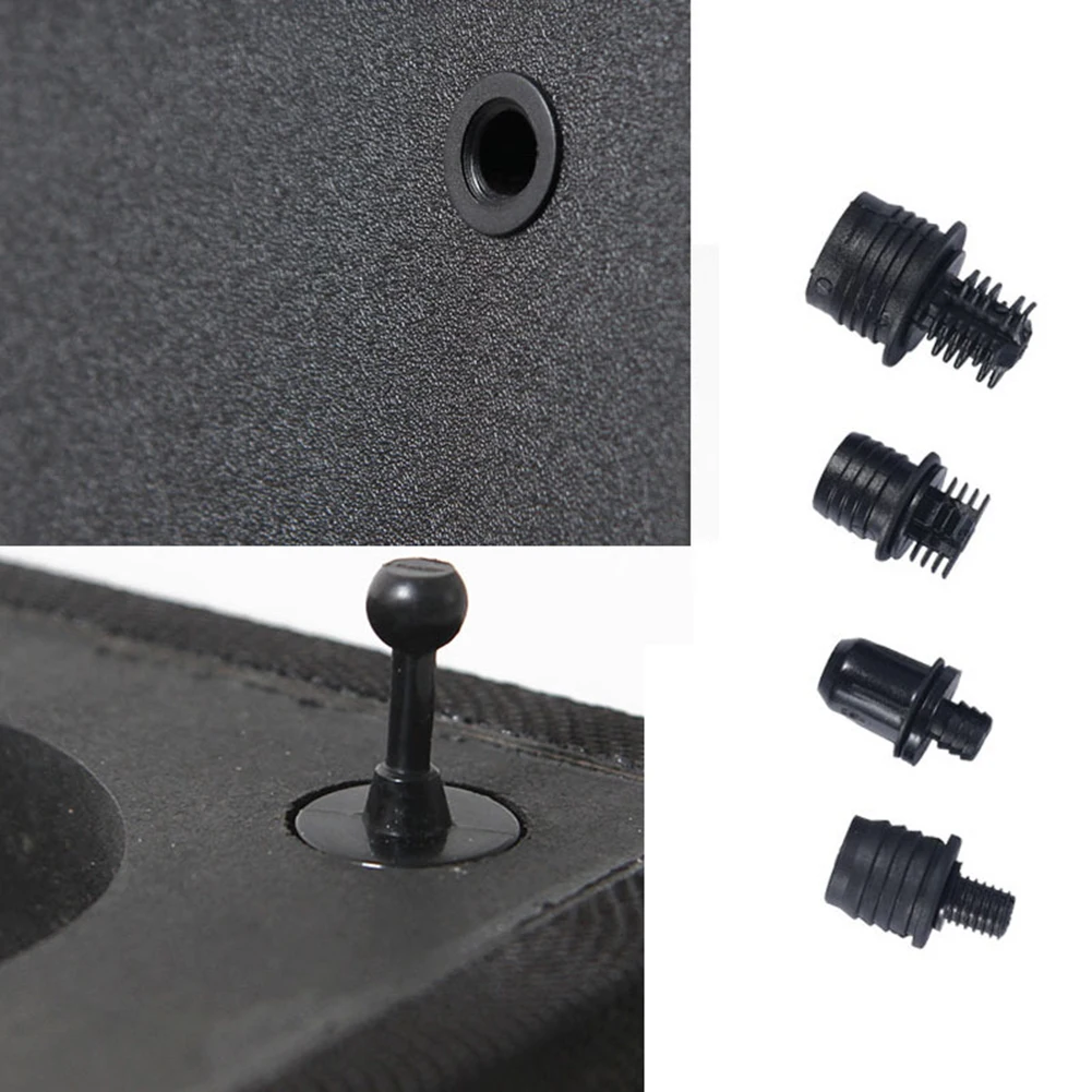 10 Pairs DIY Audio Speaker Buckles Plastic Ball Socket Type Grill Guides Peg Kit Screws Speaker Parts Accessories