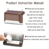Warm White LED Solar Step Lamp Path Stair Outdoor Garden Lights Waterproof Balcony Light Decoration for Patio Stair Fence Light 4