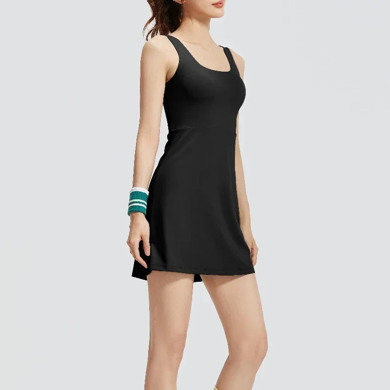 New Summer Authentic Golf Wear Women Short Dresses Clothing Running Tennis Sportswear Dress Yoga Clothes