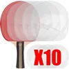 10Pcs Ping Pong Racket Protective Film Sticky Transparent Maintenance Cover Table Tennis Racket Rubber Protection Film Tool 2