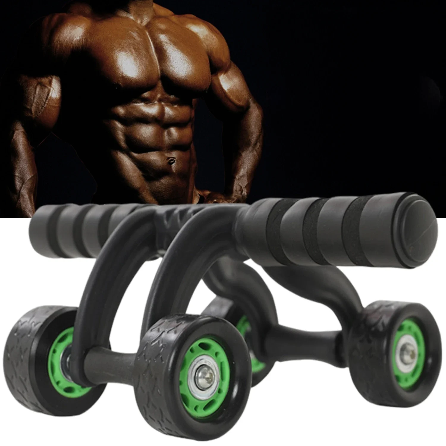 

Ab Rollers Wheel,Abdominal Muscle Training Fitness Exercise Equipment,Abdominal Muscle Core Workout for Men,Women,Home Gym