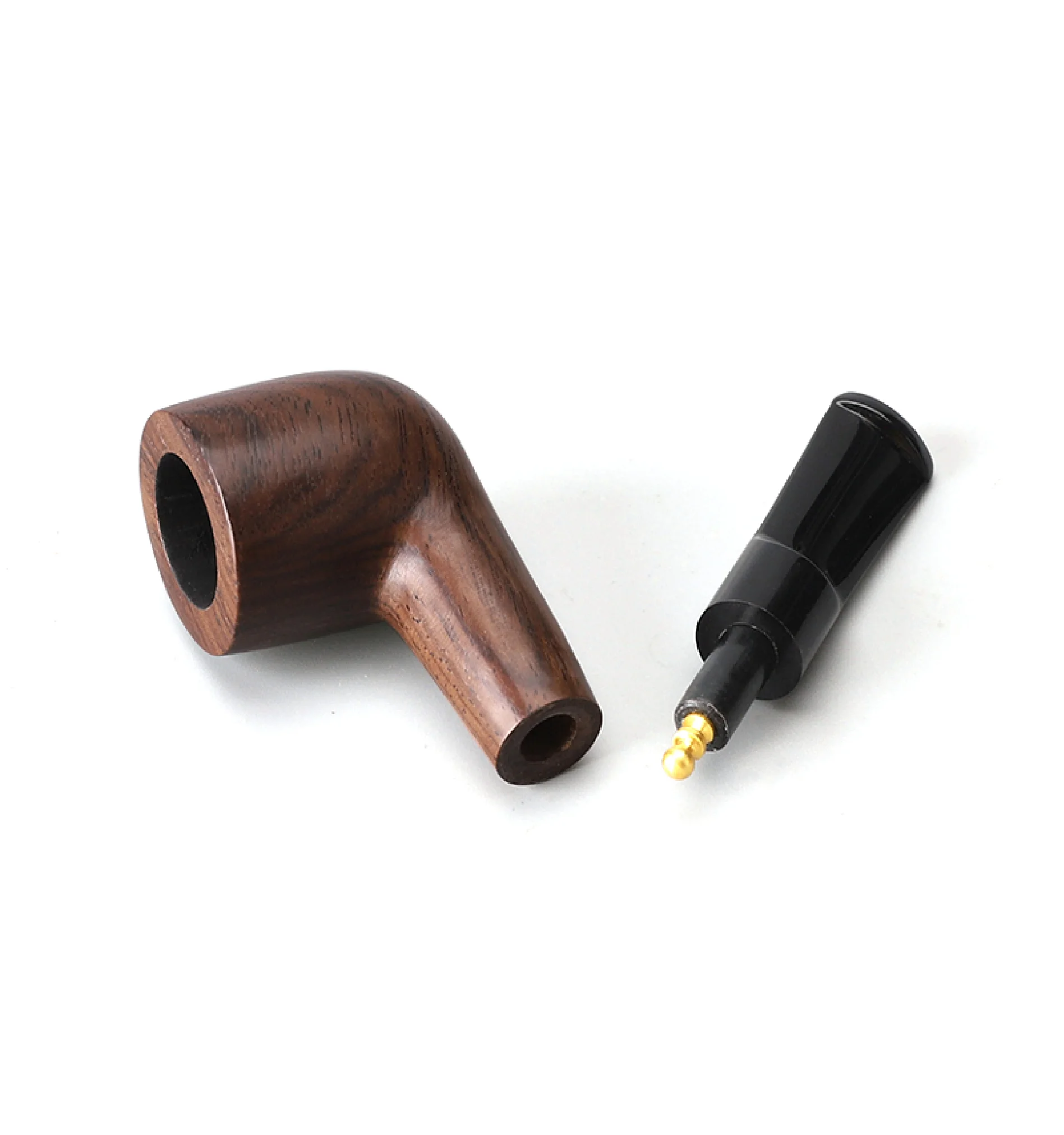 MUXIANG 10Pcs/lot Tobacco Pipe adapter 9mm to 3mm Metal Filter adapter with 3mm Metal Filter fg0008